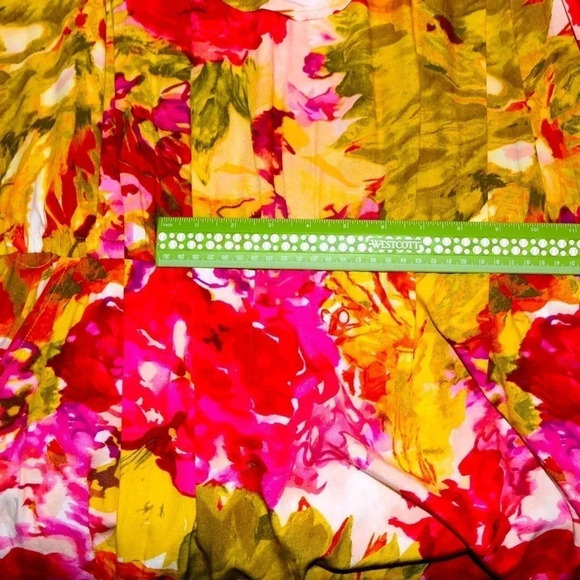 J Crew Factory Tropical Dress Size XL - Picture 5 of 7